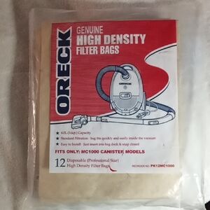 9 ORECK GENUINE HIGH DENSITY FILTER BAGS!